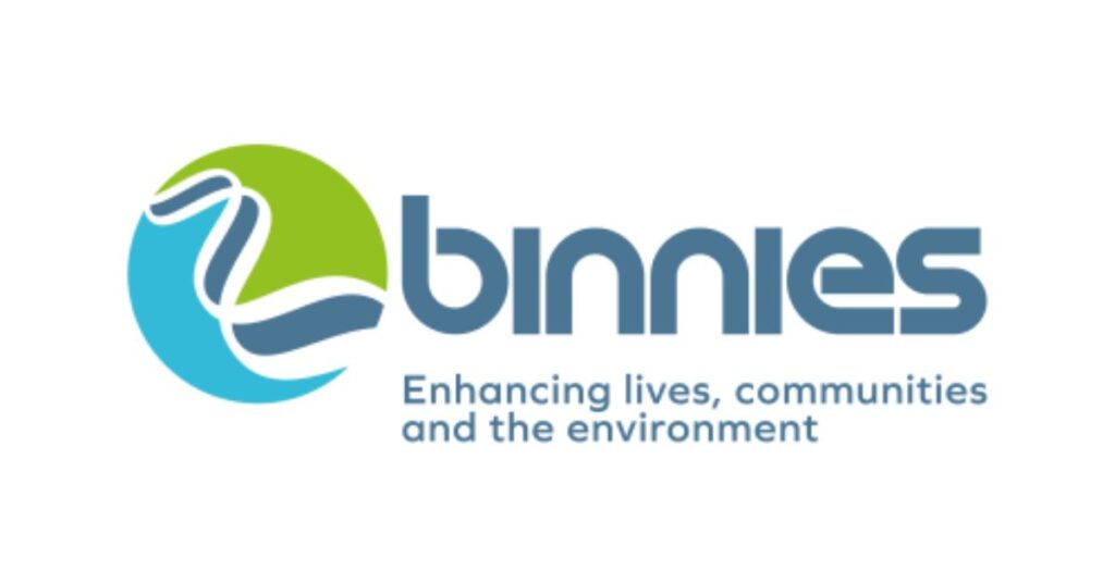 Binnies company logo